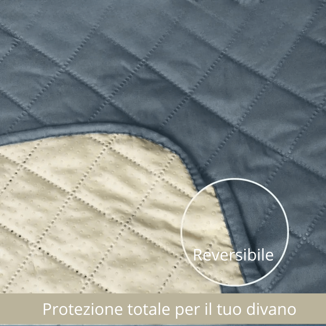 Copridivano antigraffio per gatti e cani protezione totale casa