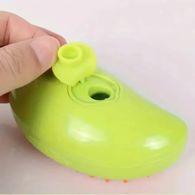 Spazzola a vapore ergonomica per animali domestici con serbatoio da 20ml