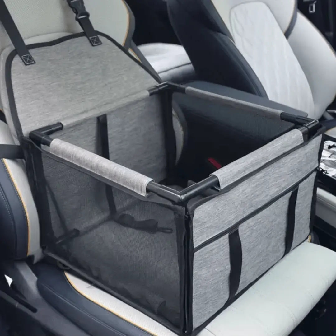 Trasportino per gatti in auto con comfort e sicurezza