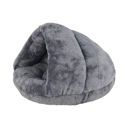 Cuccia morbida per cani e gatti grigio