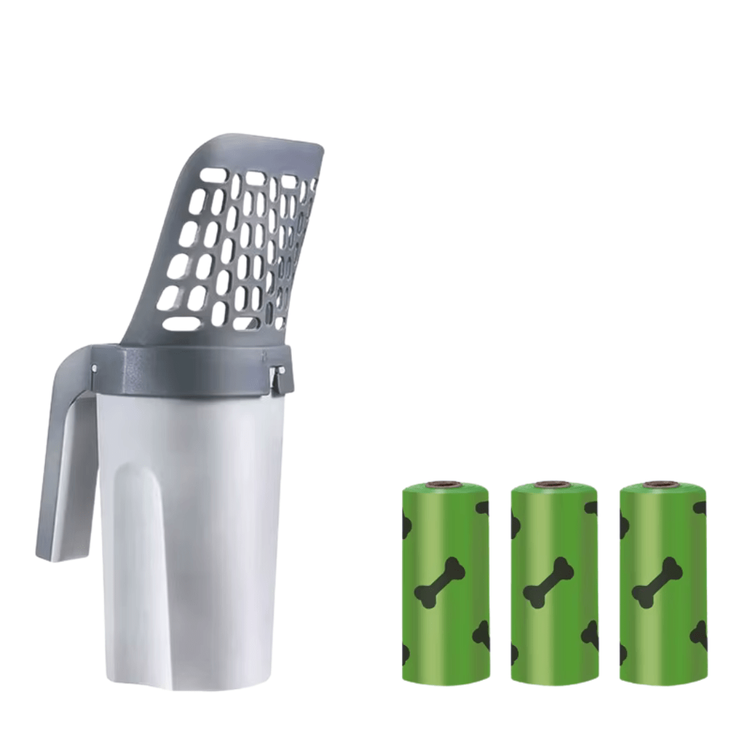 Paletta per lettiera con sacchetto lavabile di qualità