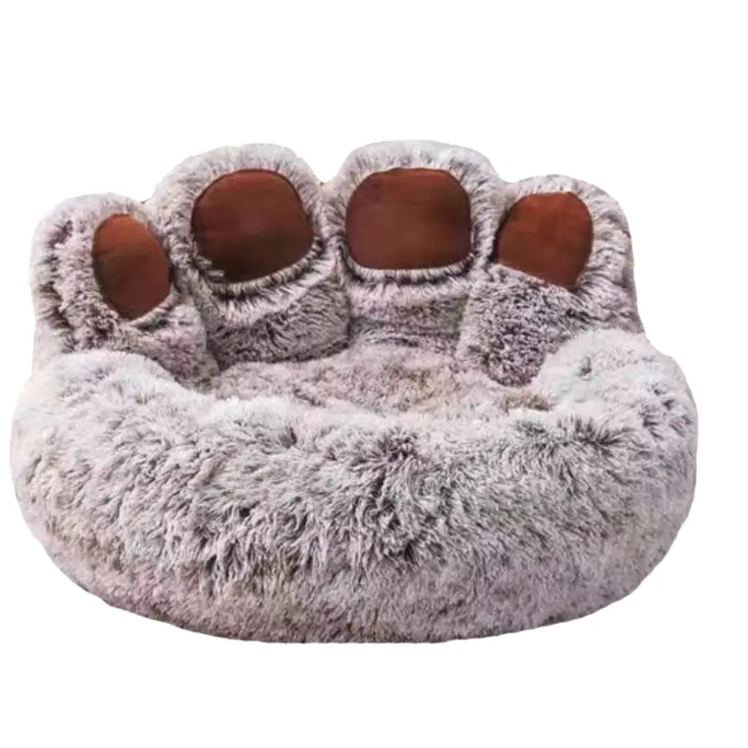 letto animali domestici grigio