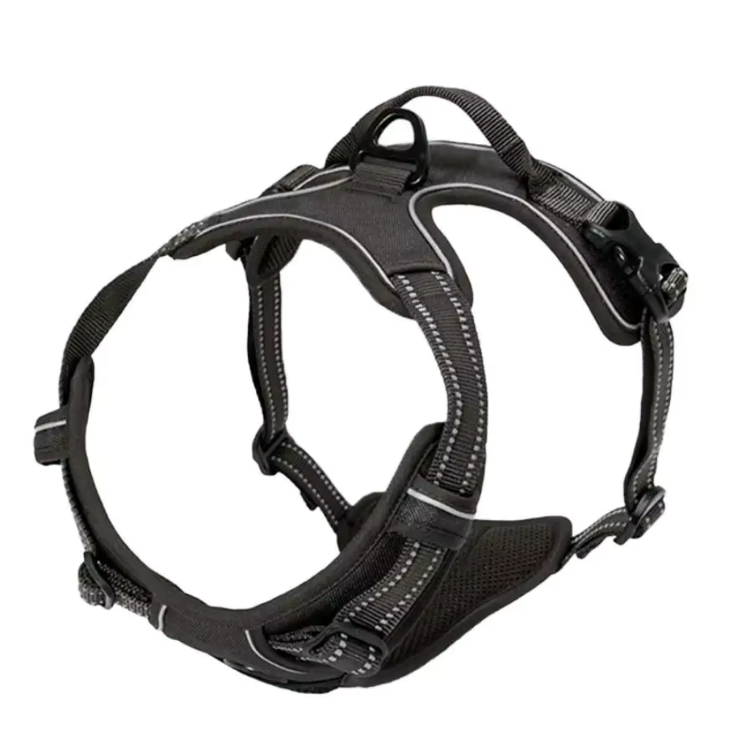 pettorina_cane_sicuro_pratico nero