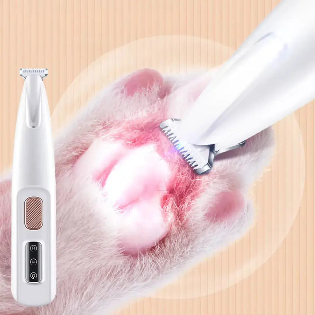 rasoio elettrico per cani e gatti luce LED